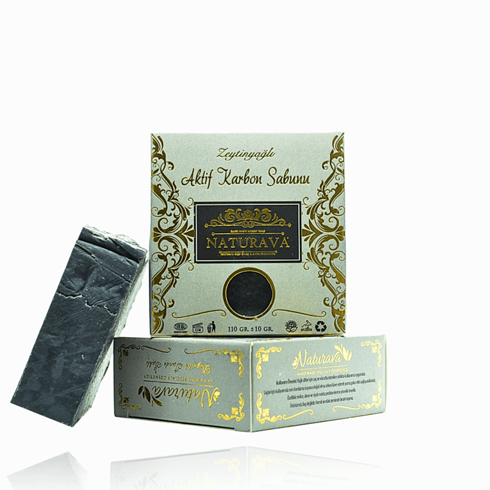 Naturava Doğal Kozmetik Doğal Aktif Karbon Sabunu