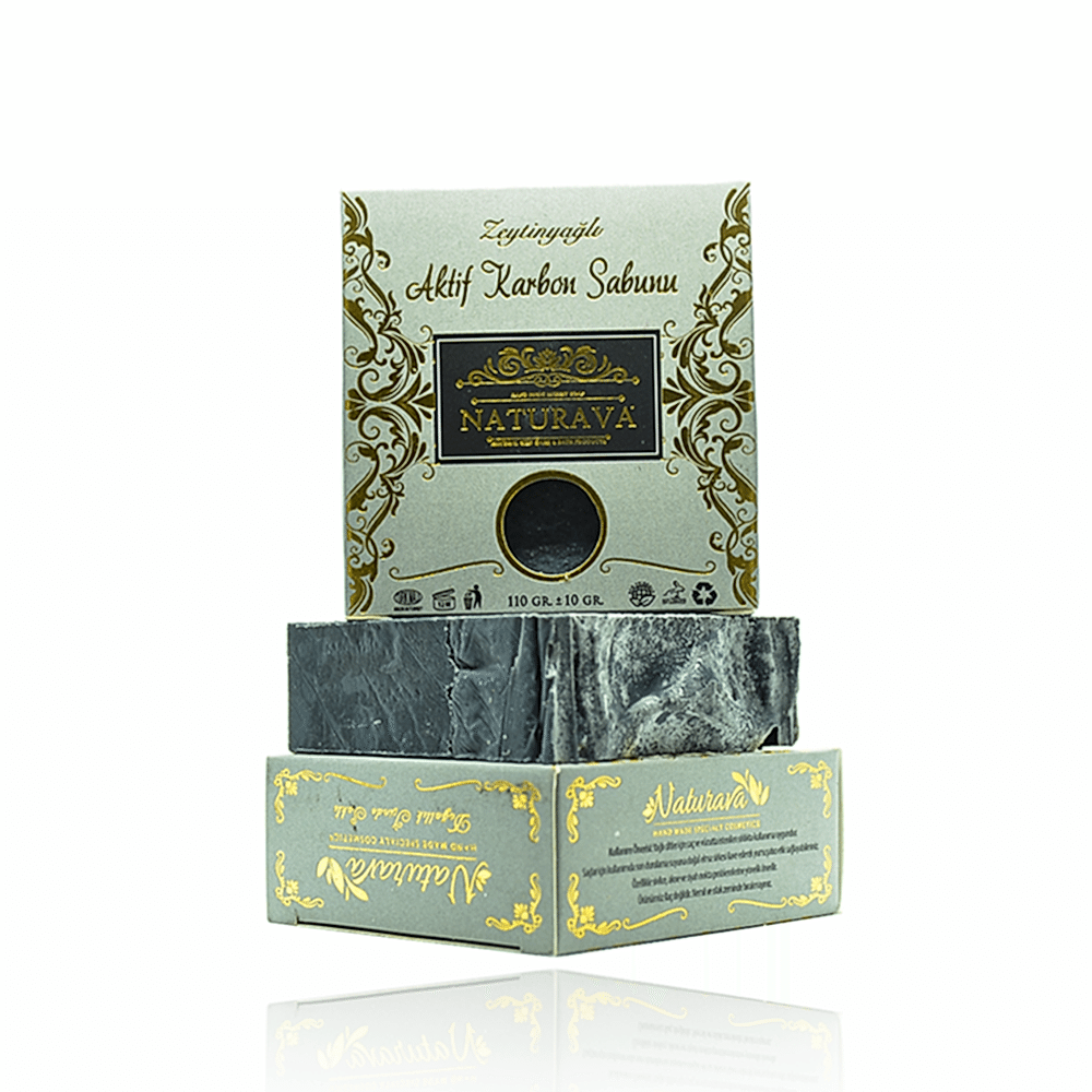 Naturava Doğal Kozmetik Doğal Aktif Karbon Sabunu