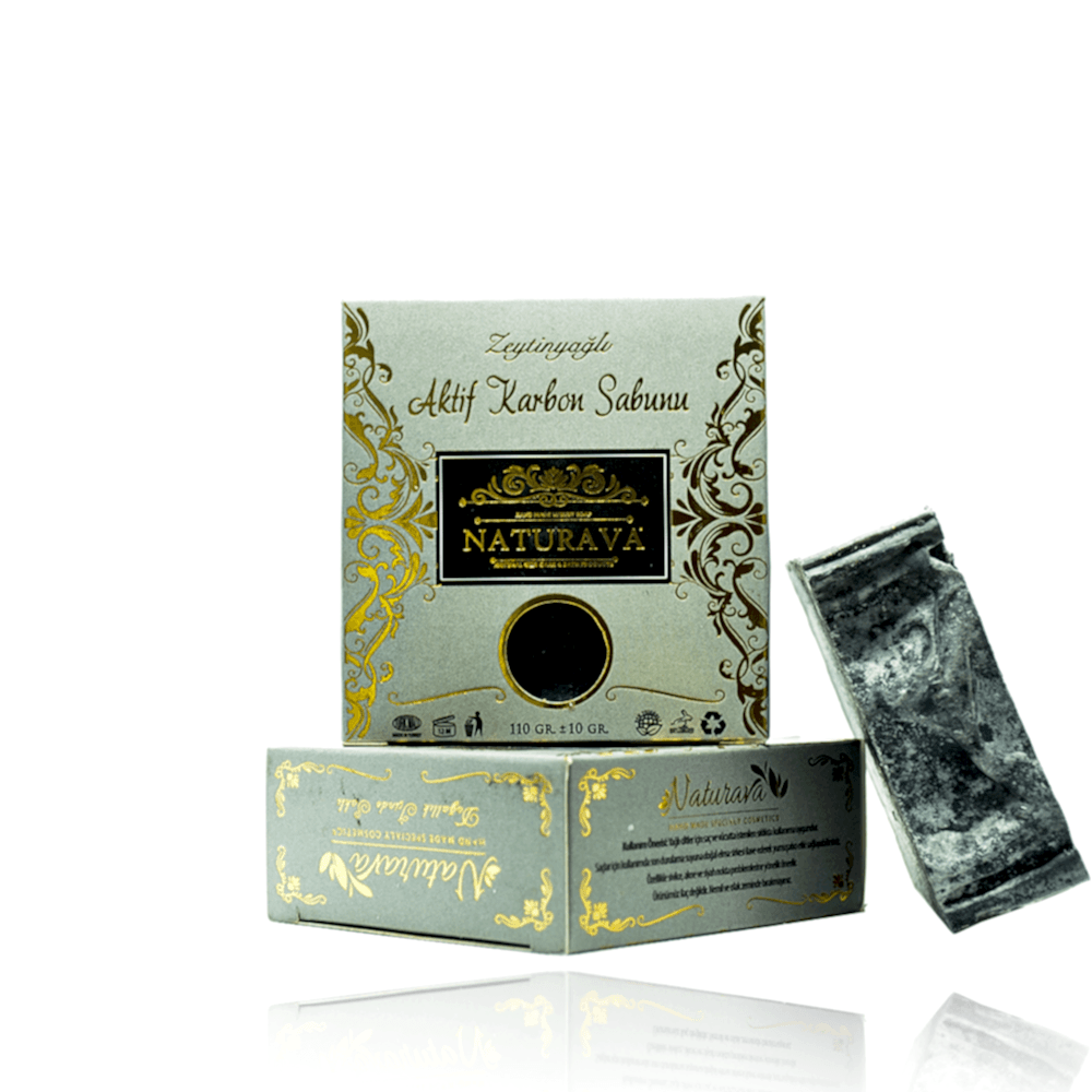 Naturava Doğal Kozmetik Doğal Aktif Karbon Sabunu