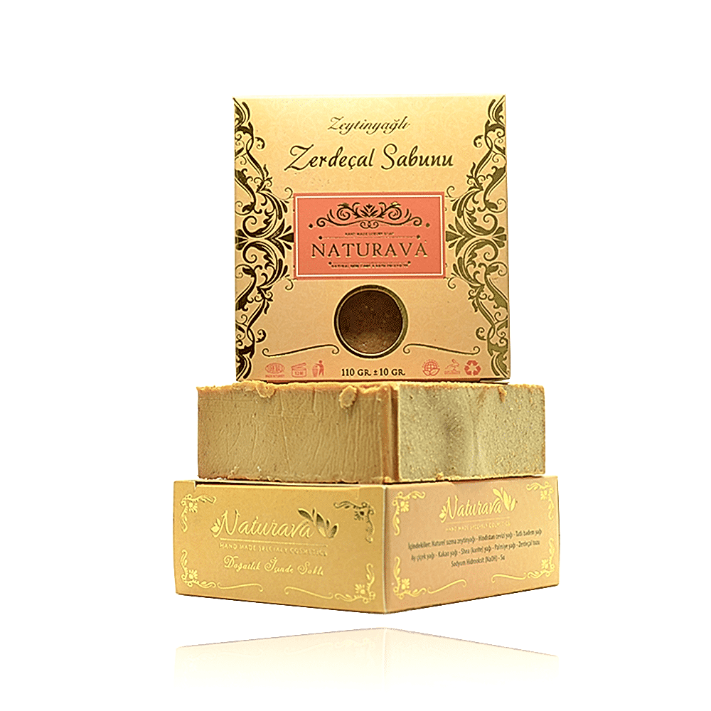 Naturava Doğal Kozmetik Doğal Zerdeçal Sabunu