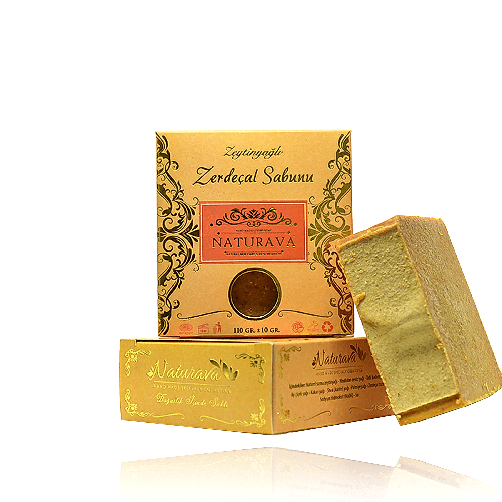 Naturava Doğal Kozmetik Doğal Zerdeçal Sabunu