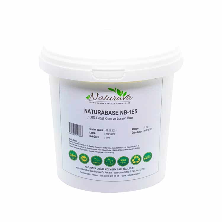 1051 NATURABASE NB-1E5 NATUREL KREM VE LOSYON BAZI  - KREM BAZI