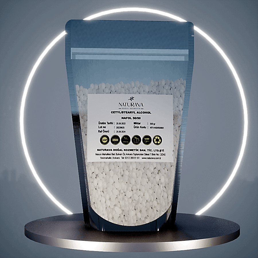 Cetyl/Stearyl Alcohol (Bitkisel Kaynaklı Kıvam Verici)-Nafol 50/50